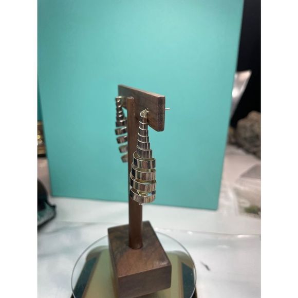 RLM STUDIOS Sterling silver swirl earrings - Picture 9 of 9